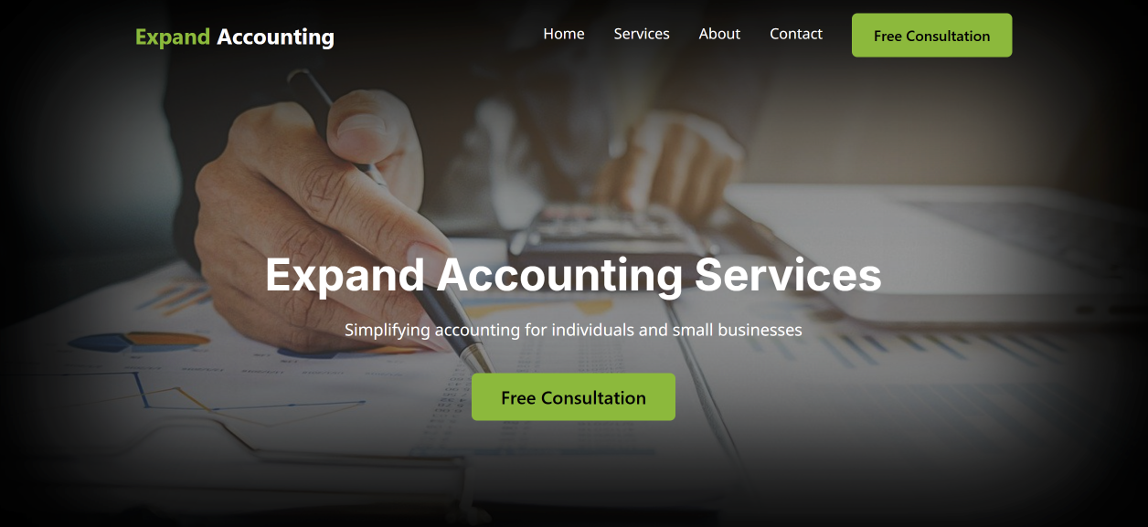 Expand Accounting Website